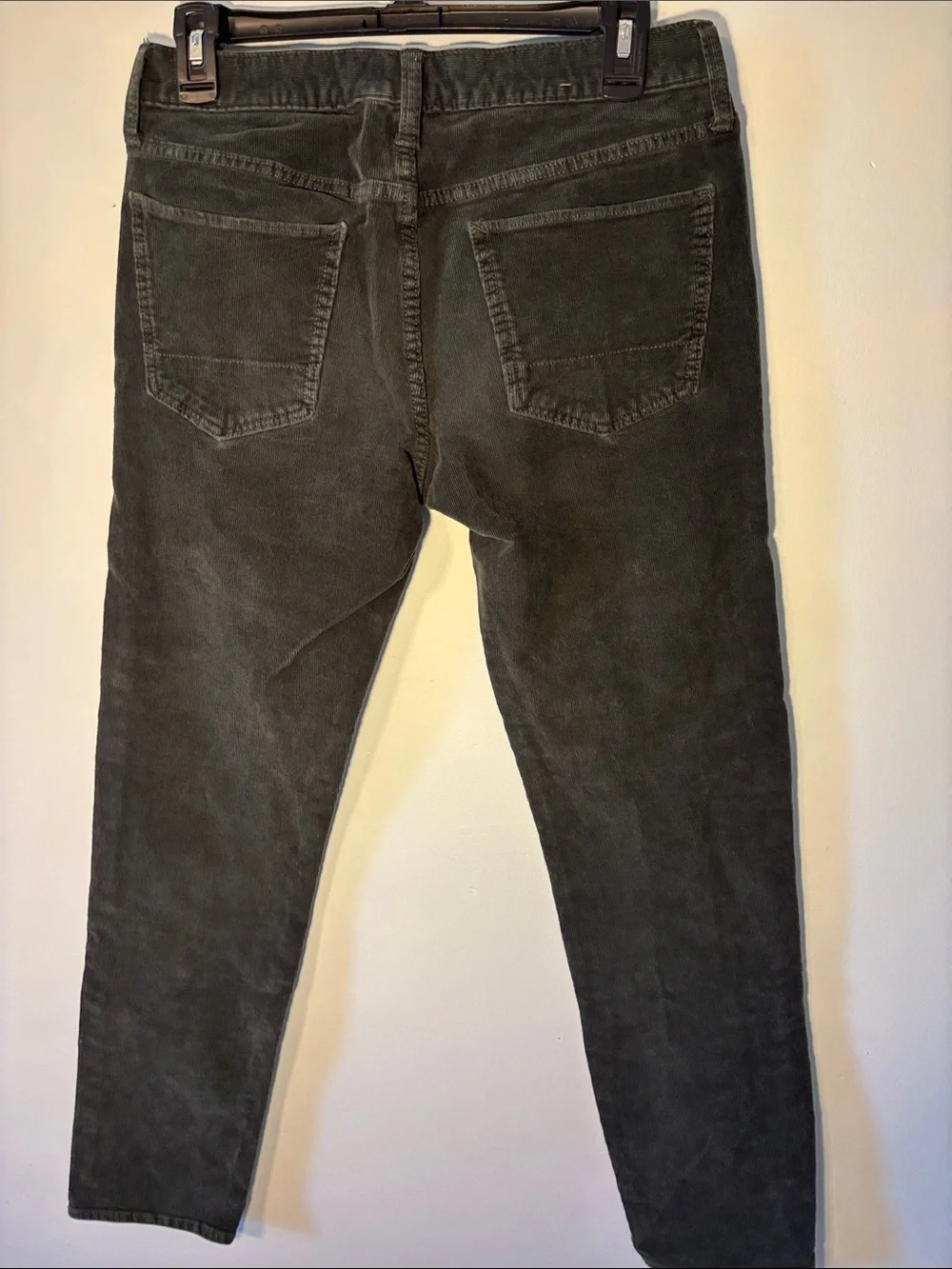 Banana Republic Spencer Green Men's Slim Corduroy Pants
